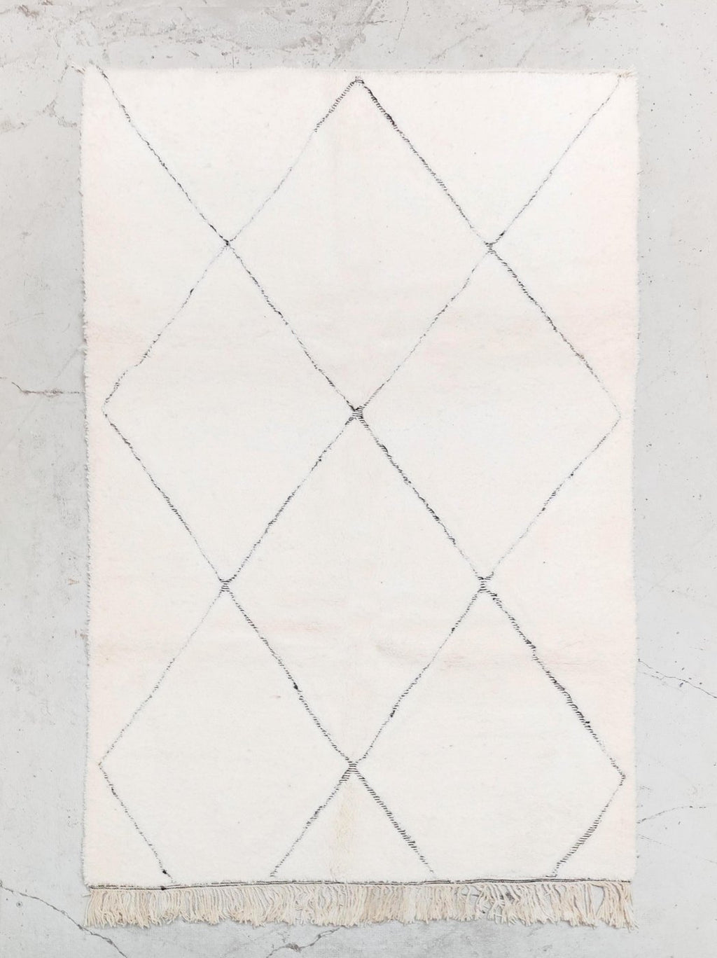 Alfombra bereber Beni Ouarain 2,60 × 1,58 m