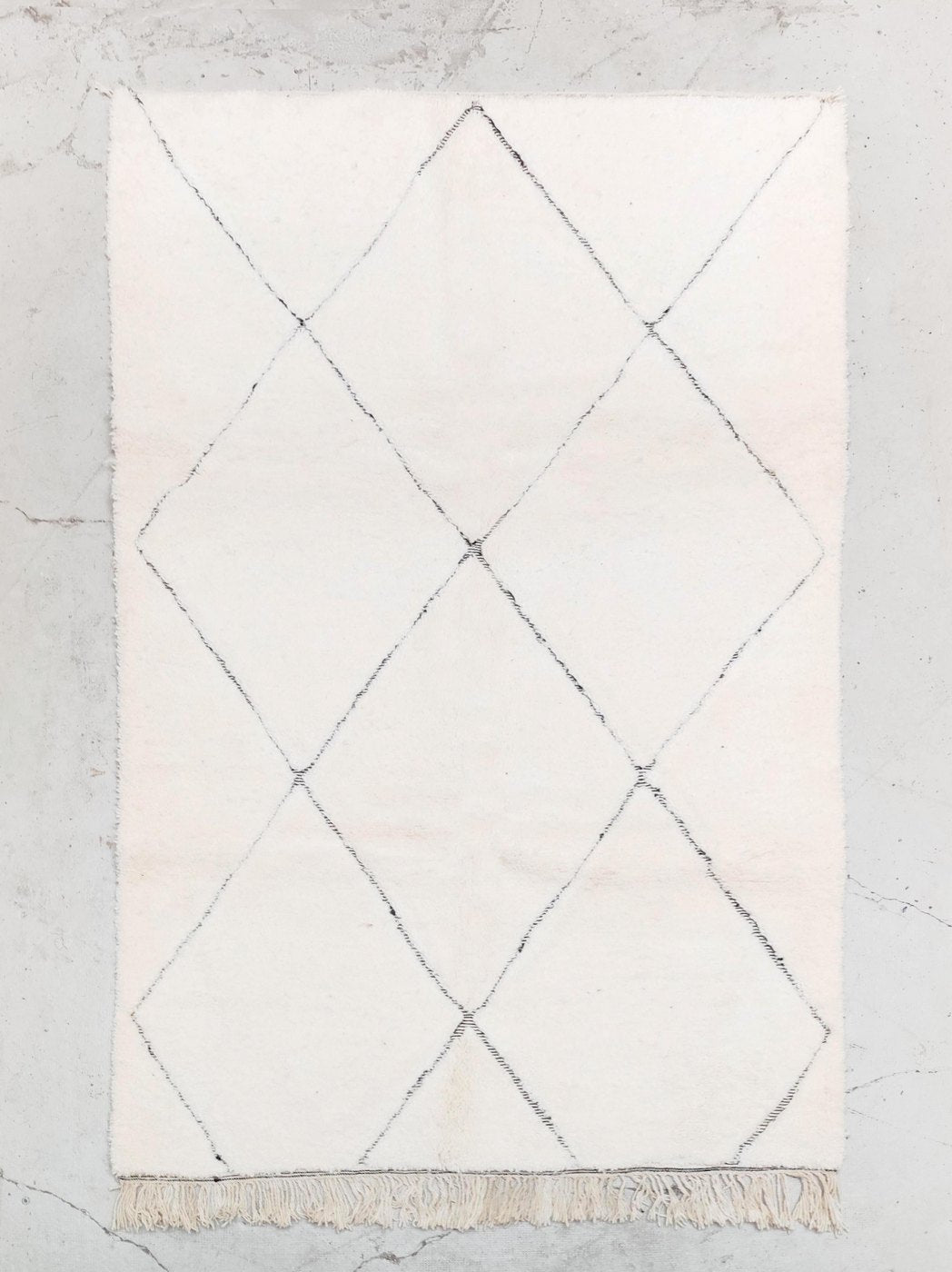 Alfombra bereber Beni Ouarain 2,60 × 1,58 m