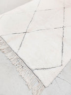 Alfombra bereber Beni Ouarain 2,60 × 1,58 m