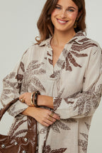 Vestido - Beige - Mujer