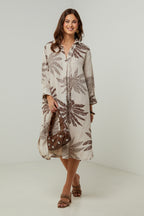 Vestido - Beige - Mujer