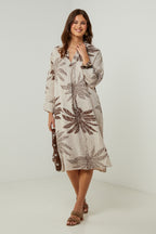 Vestido - Beige - Mujer