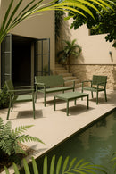 Patio - Salon De Jardin Polypropylène - Vert