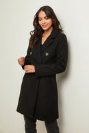 Coat 7232 - Black