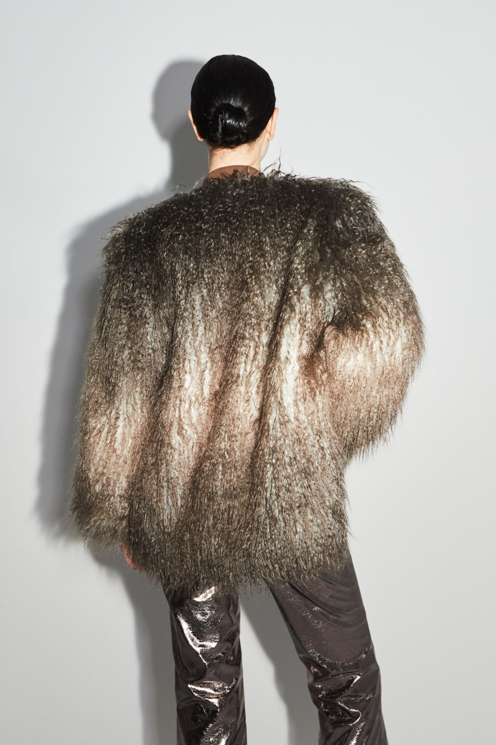 Bomber Zephyr Fausse Fourrure Tie And Dye