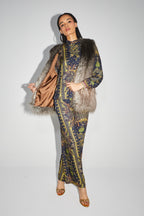 La Veste Sans Manches Morris Fausse Fourrure Tie And Dye