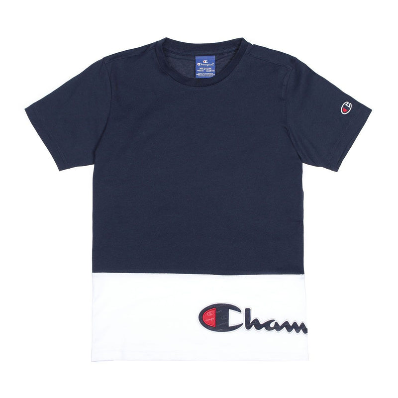T-Shirt Champion Junior - Bleu
