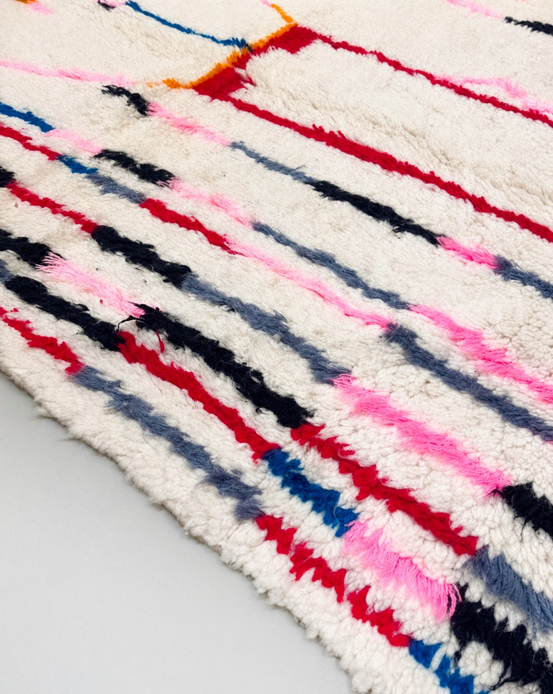 Alfombra bereber marroquí Azilal 2,42 × 1,35 m