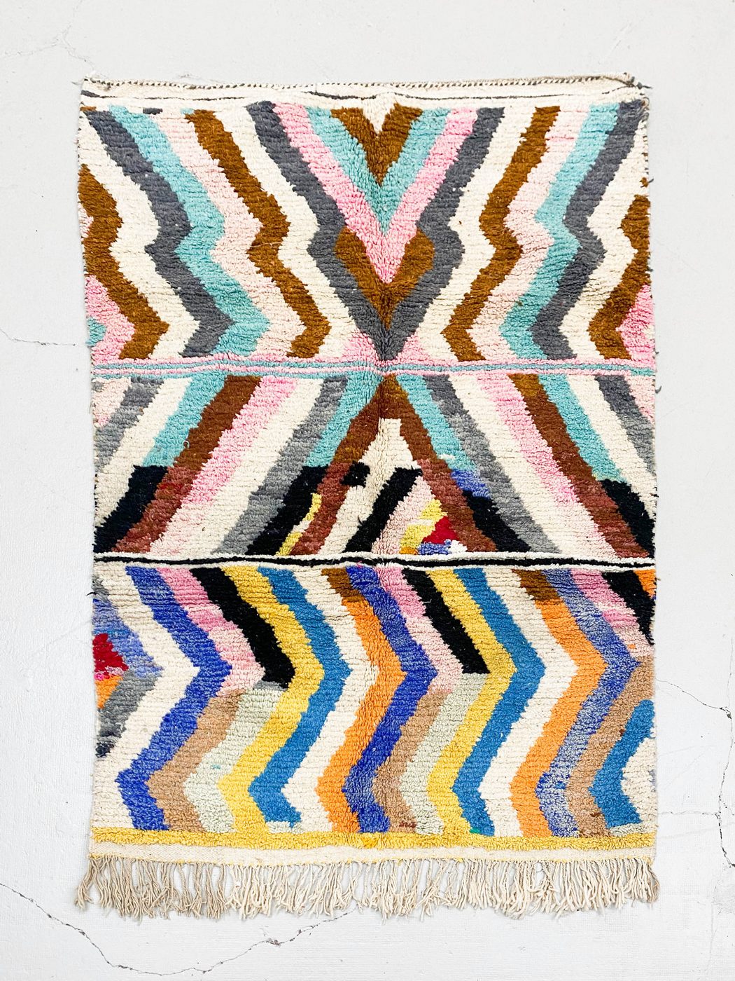 Alfombra bereber marroquí Boujaad 2,47 × 1,56 m