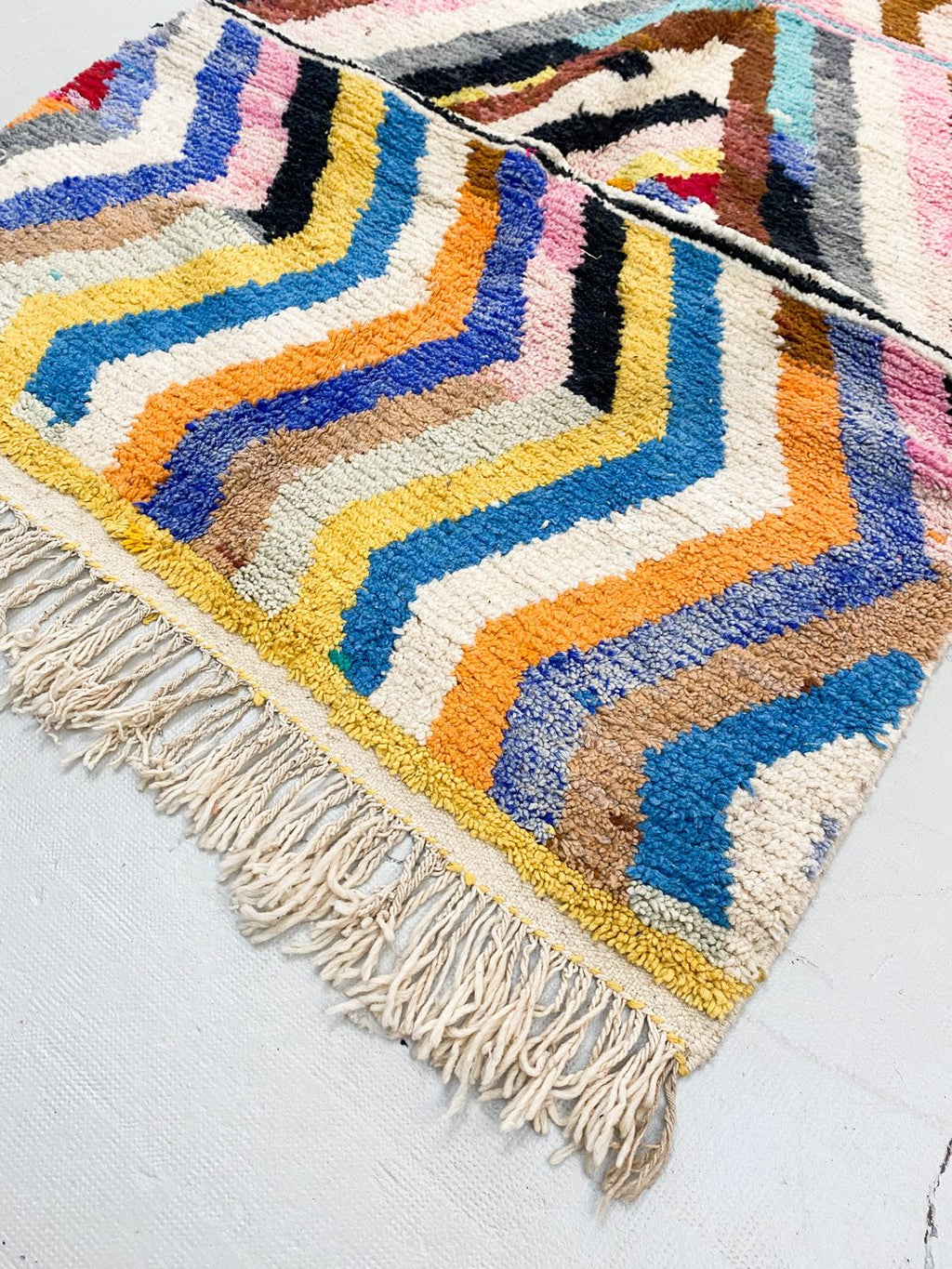 Alfombra bereber marroquí Boujaad 2,47 × 1,56 m