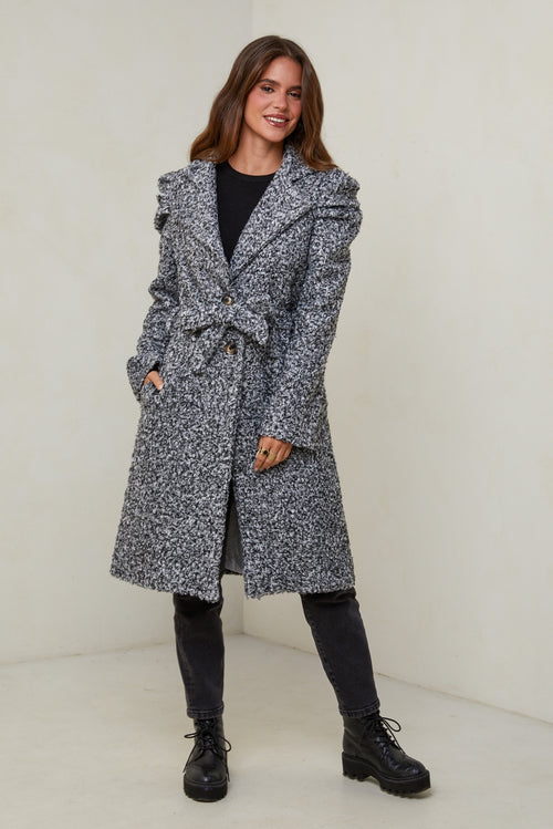 Coat 7279 - Grey