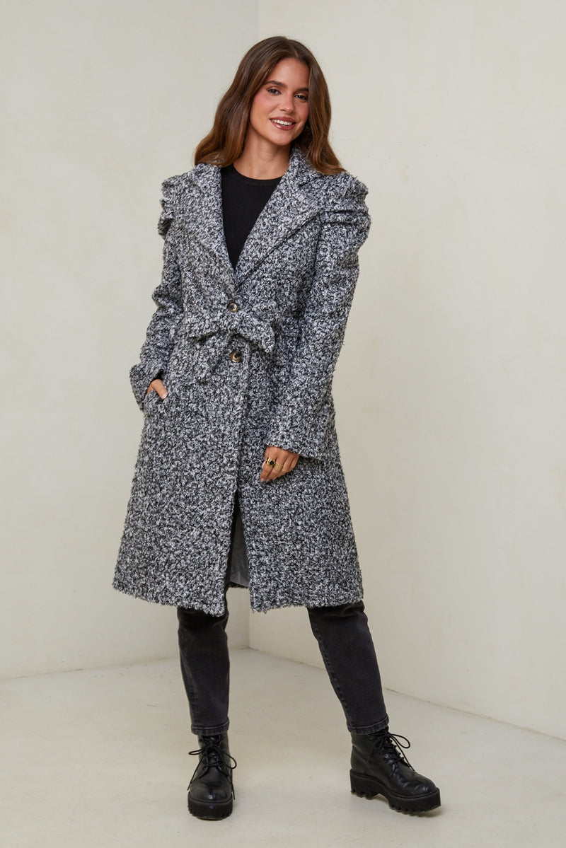 Coat 7279 - Grey