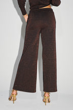 Le Pantalon Neil En Jersey Lurex Noir
