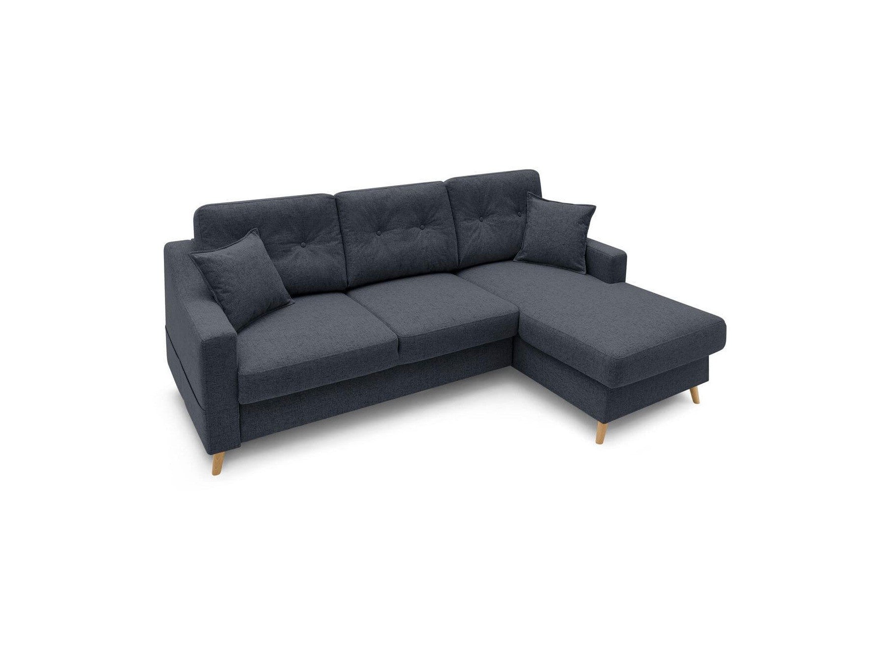 Corner Sofa Bed with Storage Sweden - Right-Hand Corner