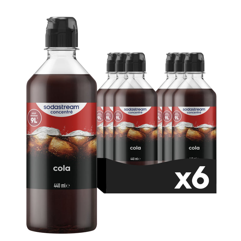Lot De 6 Concentré Cola - 440Ml