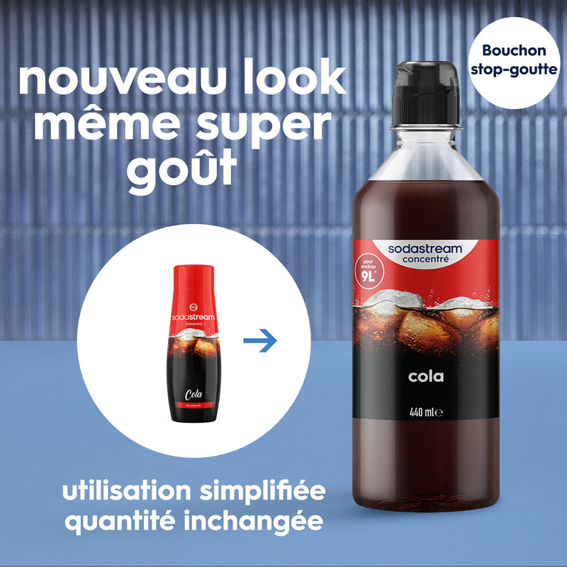 Lot De 6 Concentré Cola - 440Ml
