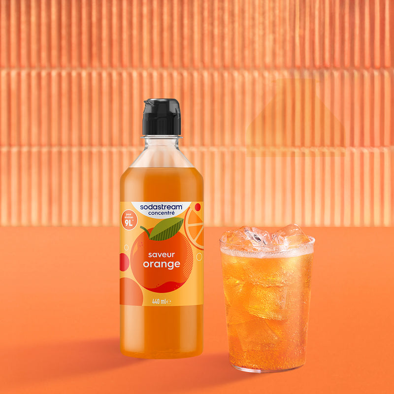 Lot De 6 Concentres Saveur Orange - 440Ml