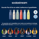 Lot - Gourde Fizz & Go Cool Bleue - 0,9L & Gourde Fizz & Go Cool Sable - 0,9L