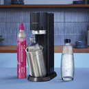 Lot - Machine Duo Noire Verre (2 Carafes) & Concentré Lipton Ice Tea Saveur Pêche - 440Ml