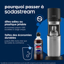Lot - Machine Duo Noire Verre (2 Carafes) & Concentré Lipton Ice Tea Saveur Pêche - 440Ml