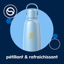 Gourde Fizz & Go Cool - Bleu Ciel - 0,9L