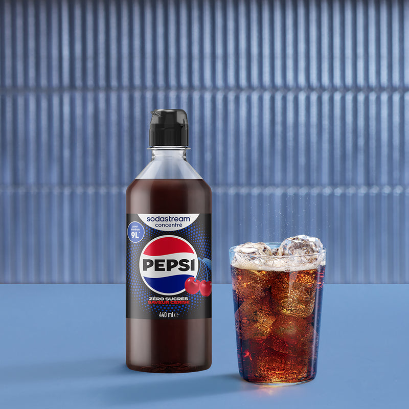 Lot De 6 Pepsi Cherry Zéro Sucres - 440Ml