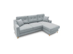 Corner Sofa Bed with Storage Sweden - Right-Hand Corner