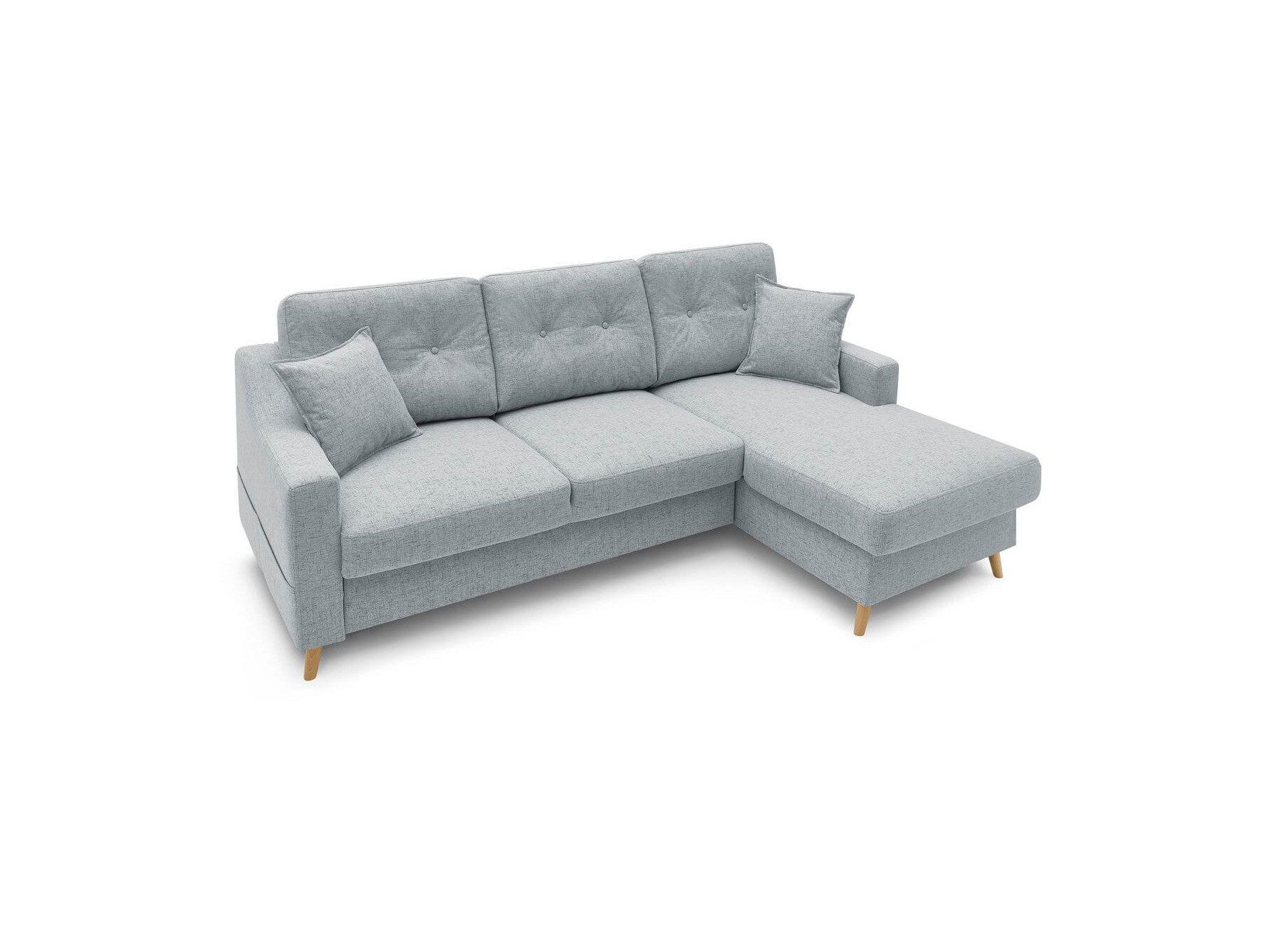Corner Sofa Bed with Storage Sweden - Right-Hand Corner