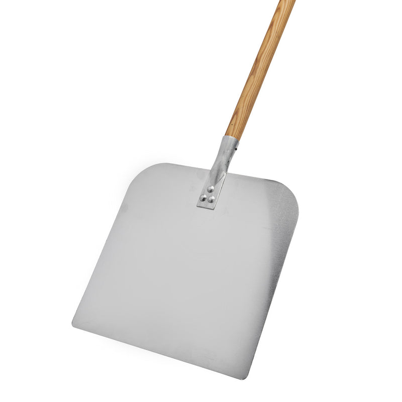 Pala para pizza cuadrada - 31 cm - Mango de madera
