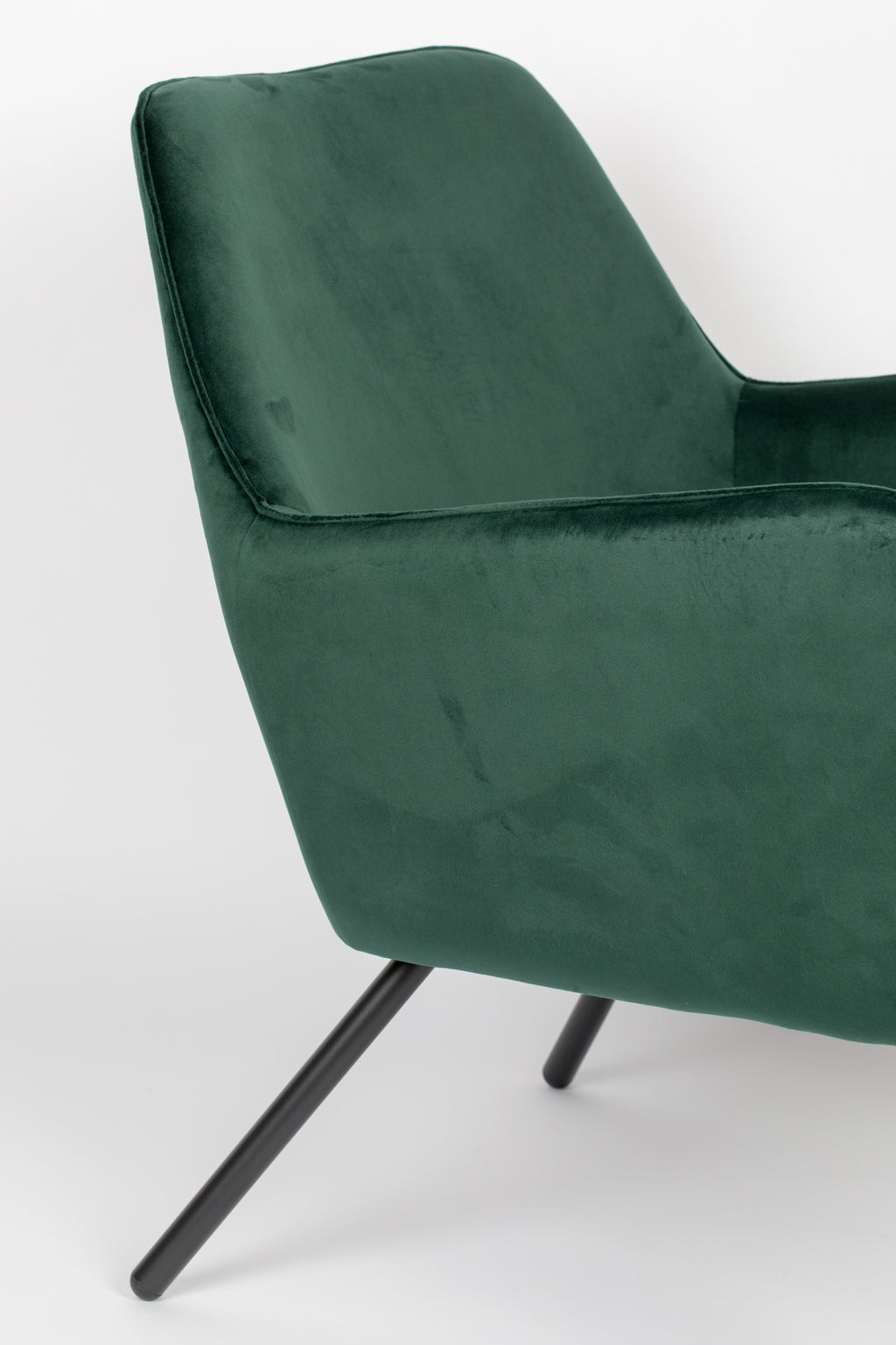 Bon Velours - Lounge Chair - Fabric - Green