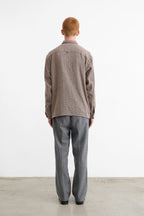 Chemise Blurred Landscape Grey