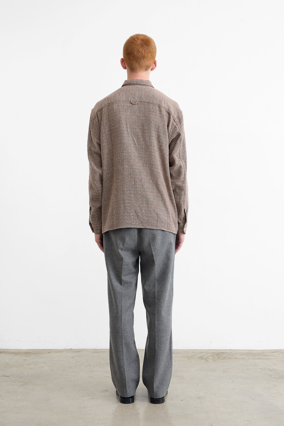Chemise Blurred Landscape Grey