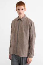 Chemise Blurred Landscape Grey