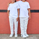 Pantalón Oft - Liso Beige Claro - Niño