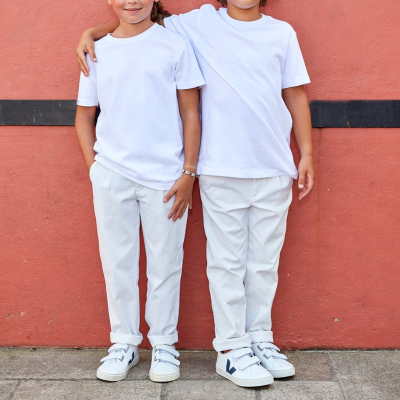 Pantalón Oft - Liso Beige Claro - Niño