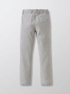 Pantalon Seersu - Beige Fonce Uni - Garçon