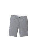 Short Epuré Fantaisie - Blanc Clair Carreaux - Garçon