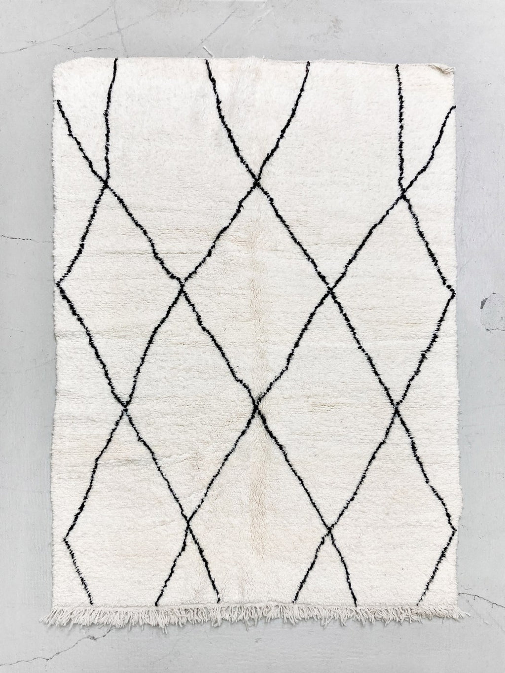 Alfombra bereber Beni Ouarain 2,36 × 1,65 m