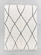 Alfombra bereber Beni Ouarain 2,36 × 1,65 m