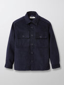 Sur Chemise Oft - Bleu Fonce Uni - Garçon