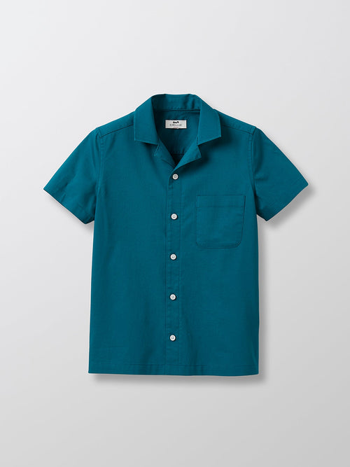 Plain Poplin Shirt - Medium Beige Gray - Boy