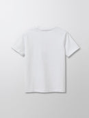 Camiseta Corte Europeo - Liso Blanco Claro - Niño