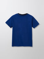 T-shirt Coupe Europe - Blanc Clair Uni - Garçon