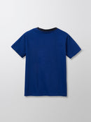 T-shirt Coupe Europe - Blanc Clair Uni - Garçon