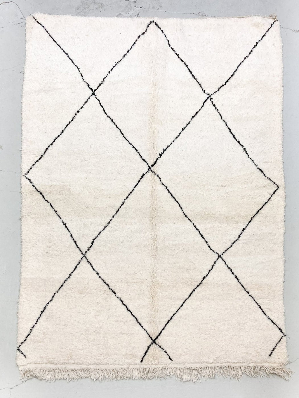 Alfombra bereber marroquí Beni Ouarain 2,92 × 1,96 m