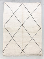 Alfombra bereber marroquí Beni Ouarain 2,92 × 1,96 m