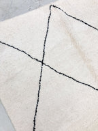Alfombra bereber marroquí Beni Ouarain 2,92 × 1,96 m