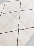 Alfombra bereber marroquí Beni Ouarain 2,92 × 1,96 m