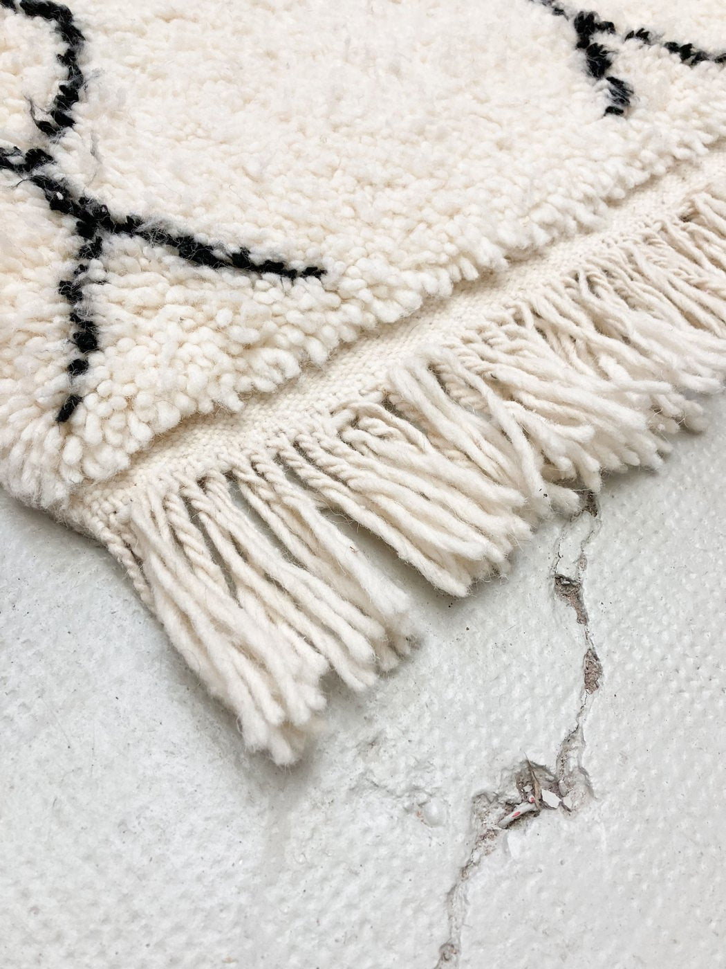 Tappeto berbero marocchino Beni Ouarain 2,60 x 1,60 m