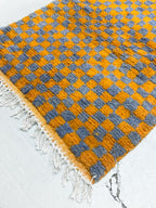Alfombra bereber Boujaad 1,45 × 1,03 m